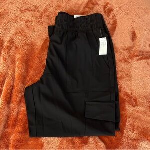 Old Navy Black Cargo Jogger Pants